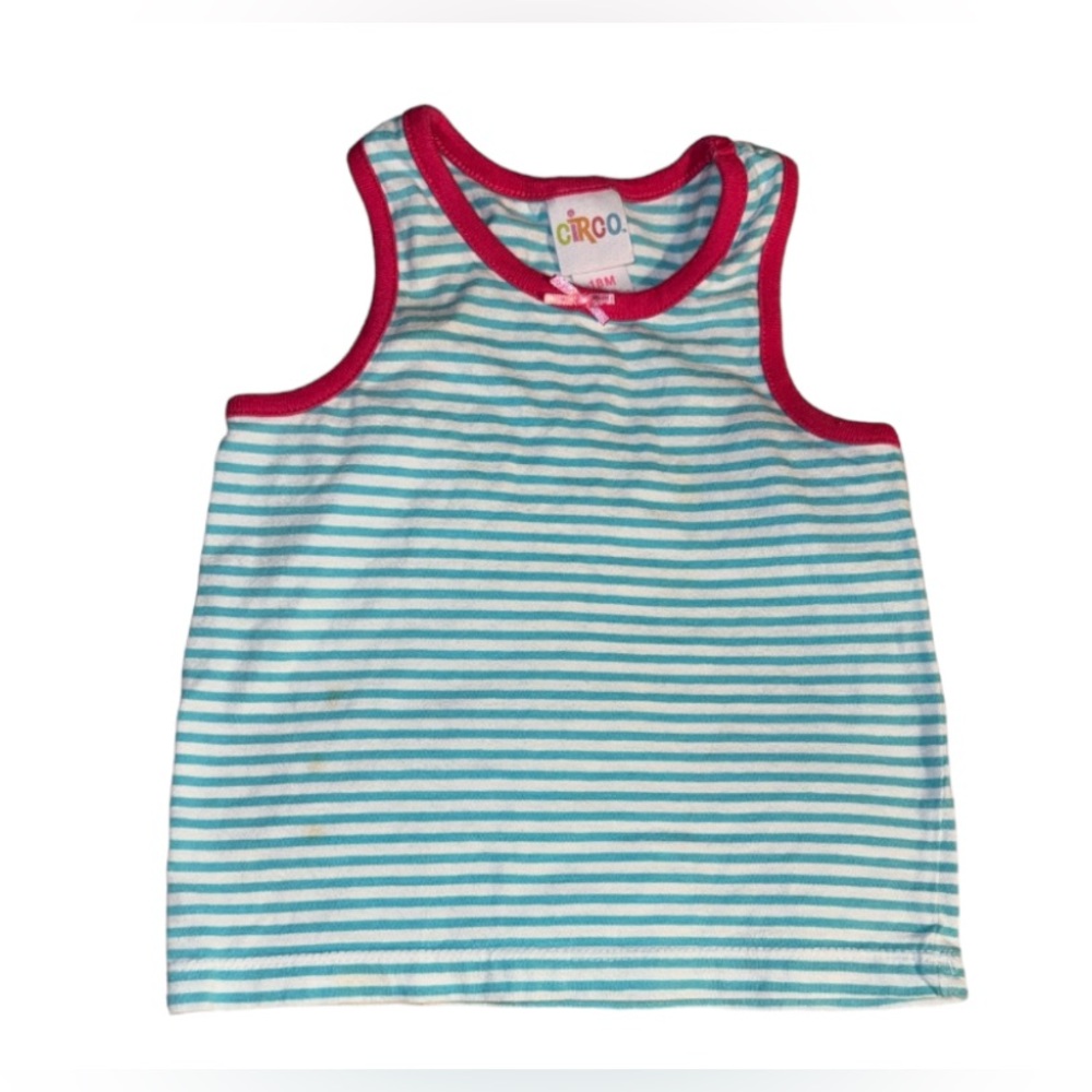 3 FOR $10 CIRCO 18M Striped Cotton T-Shirt